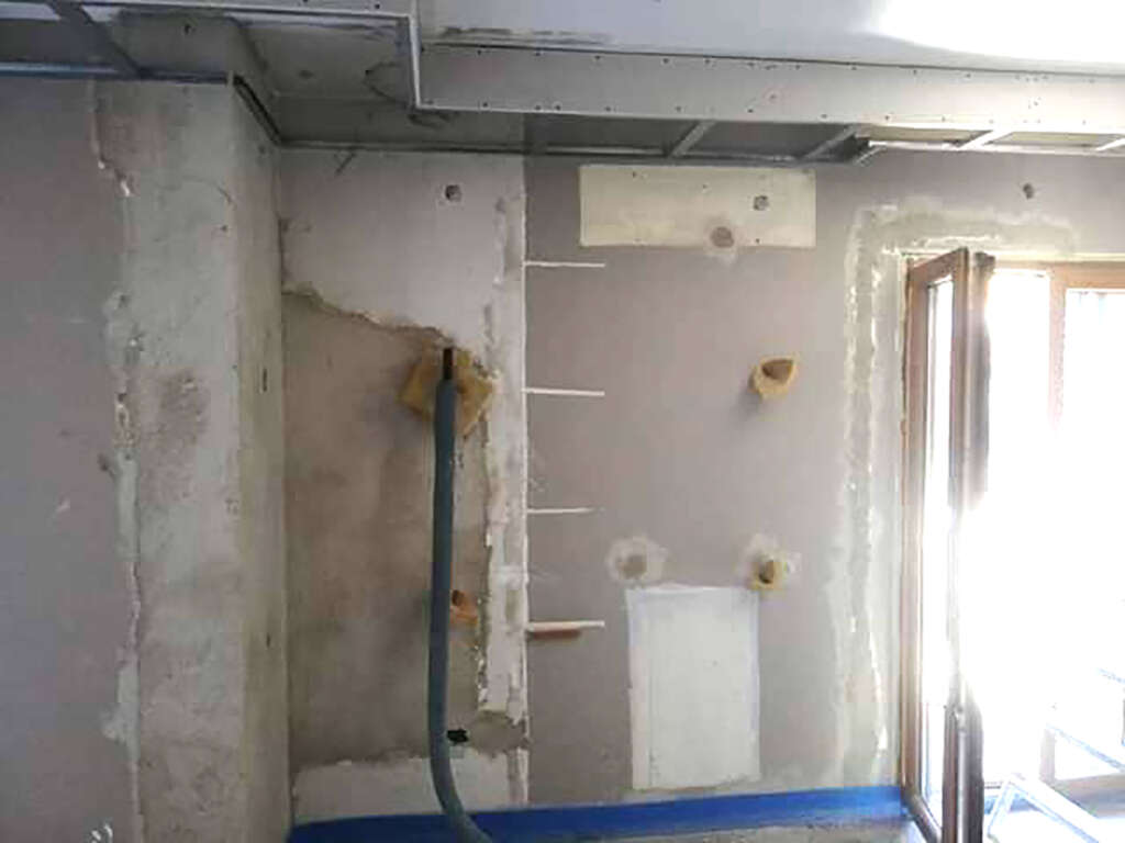 insufflaggio appartamento con fibra di cellulosa