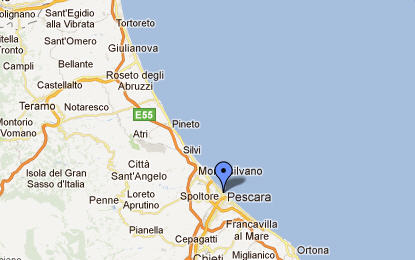 Pescara mappa